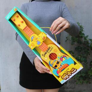 儿童早教音乐吉他卡通玩具琴可弹奏乐器幼儿园培训班机构送礼品