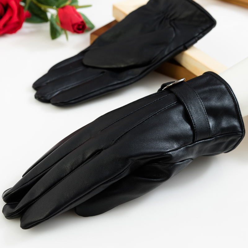 Gants pour homme PTAH   en peau de mouton - Ref 2781263 Image 2