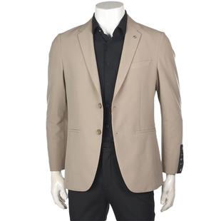 BOSSSUNWEN博斯·绅威专柜正品秋冬男装西装进口面料弹力休闲西服