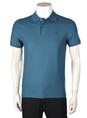 VASTO/华斯度专柜正品新款男士夏季纯棉休闲纯色短袖T恤41E051026