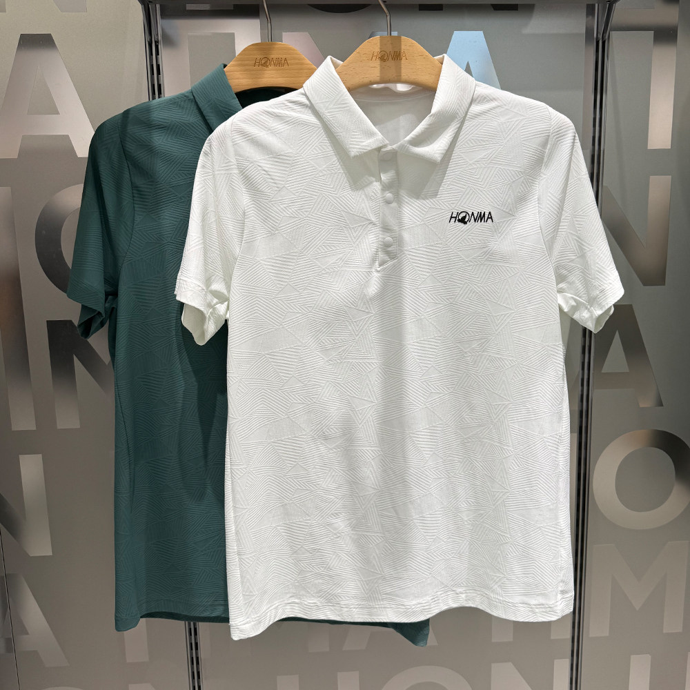 HONMA高尔夫POLO衫短袖透气