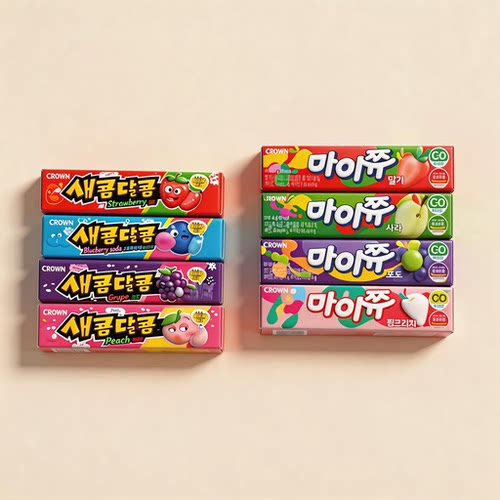 crown克丽安韩国进口软糖