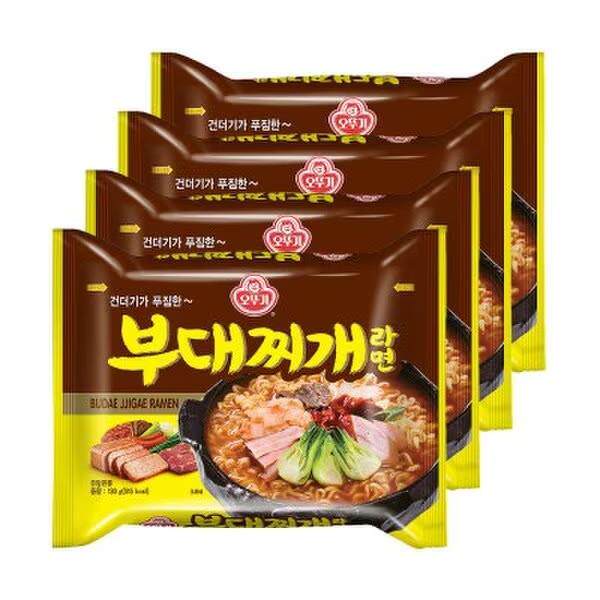 韩国进口韩式方便面部队拉面