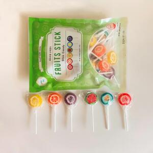 韩国进口糖果华尔牌水果味切片棒棒糖280g袋装网红爆款儿童小零食