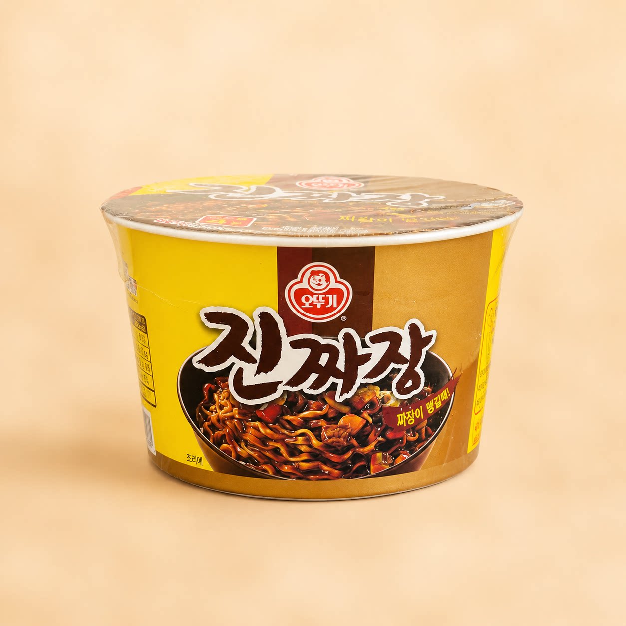 韩国进口真炸酱面袋装泡面速食干拌面方便面115g