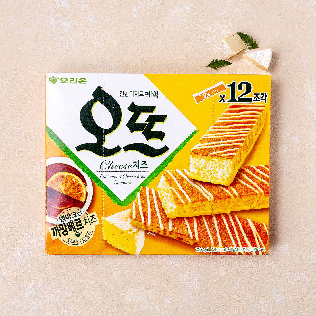 好丽友欧式巧克力派 芝士味蛋糕茶歇点心伴手礼茶歇 韩国进口零食