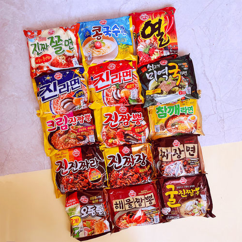 多口味可选不倒翁美味辣海鲜拉面