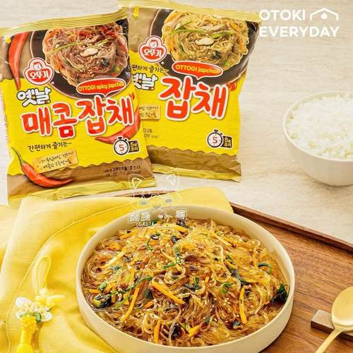 杂菜粉丝 韩国不倒翁速食韩式袋装75g进口炒杂菜细粉条快手菜料理
