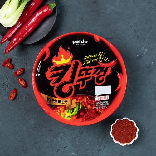 Faker联名八道香辣碗面辣味泡面