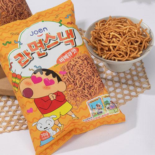 可以抽卡！蜡笔小新联名脆脆面