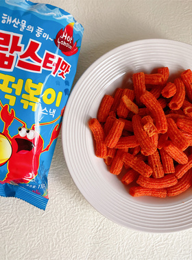 YEM香辣年糕条 麻辣小龙虾味火鸡味膨化追剧甜辣酥脆韩国进口零食