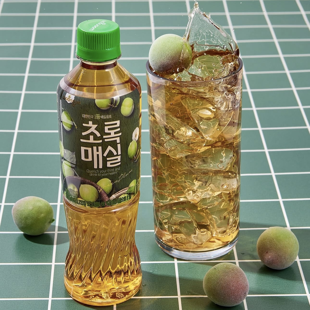 韩国进口饮料熊津青梅汁清爽解渴夏日饮料