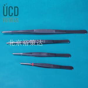 160mm 不锈钢镊子 直嘴镊子 16CM 圆头辅料镊子