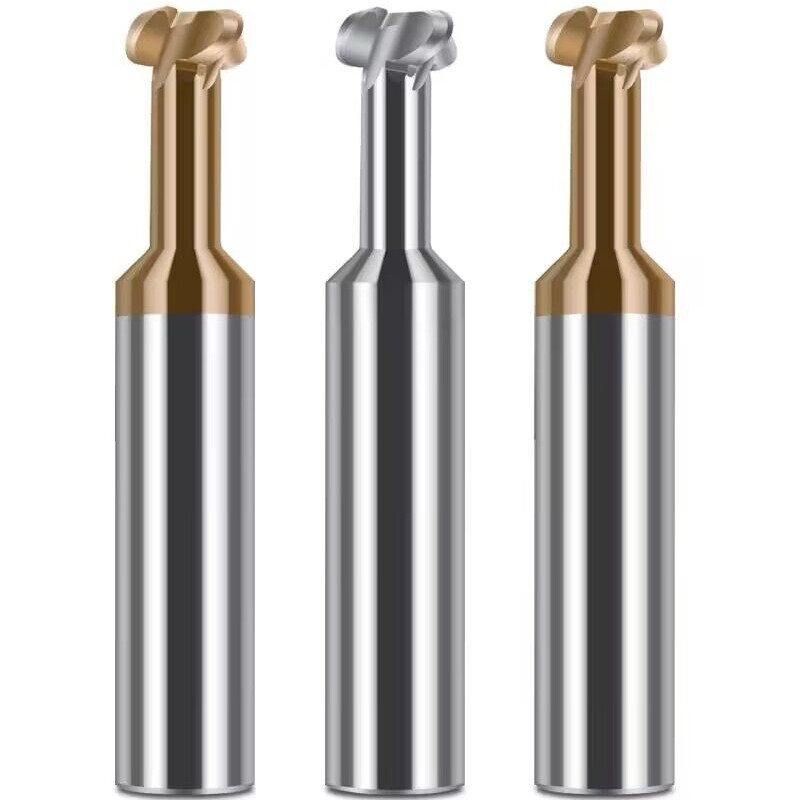 钨钢R角圆弧T型铣刀数控硬质合金涂层不锈钢用铝用T刀R0.5R1R2R3