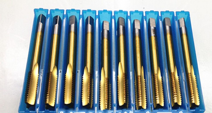 镀钛直槽机用丝锥 镀钛丝攻M2M3M4M5M6M8M10M12M14-M36HSS