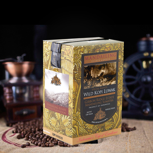 原装进口150g印尼曼特宁拼配麝香猫屎咖啡豆 巴厘岛咖啡阿拉比卡