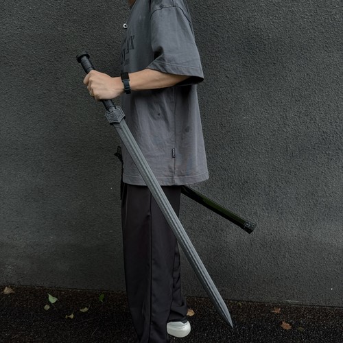 冷钢武士刃塑胶款宝剑汉剑道练习刀儿童玩具绣春刀唐横刀塑料刀
