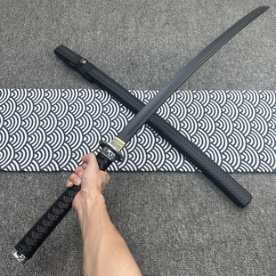 抖音水耀日同款木刀居合竹制武士刃带鞘练习剑道道具武式刀竹刀