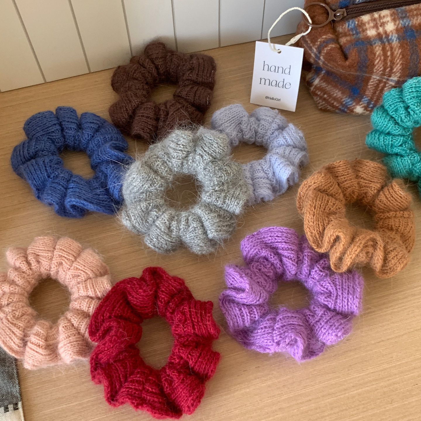 韩系温柔马海毛针织发绳小肠圈百搭毛线发圈少女马尾皮筋头绳发饰,饰品/流行首饰/时尚饰品新,发饰,淘宝优惠券,粉丝福利购,淘宝优惠卷