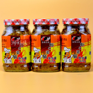 425g大瓶熊记虾仁菜脯舌尖熊萝卜干潮汕特产百搭下饭菜酱菜咸香