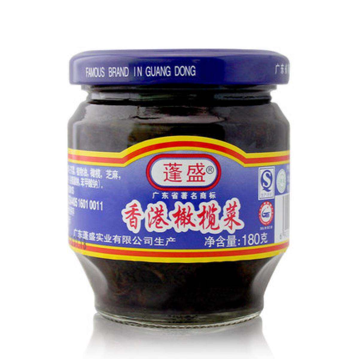 蓬盛香港橄榄菜潮汕汕头开胃