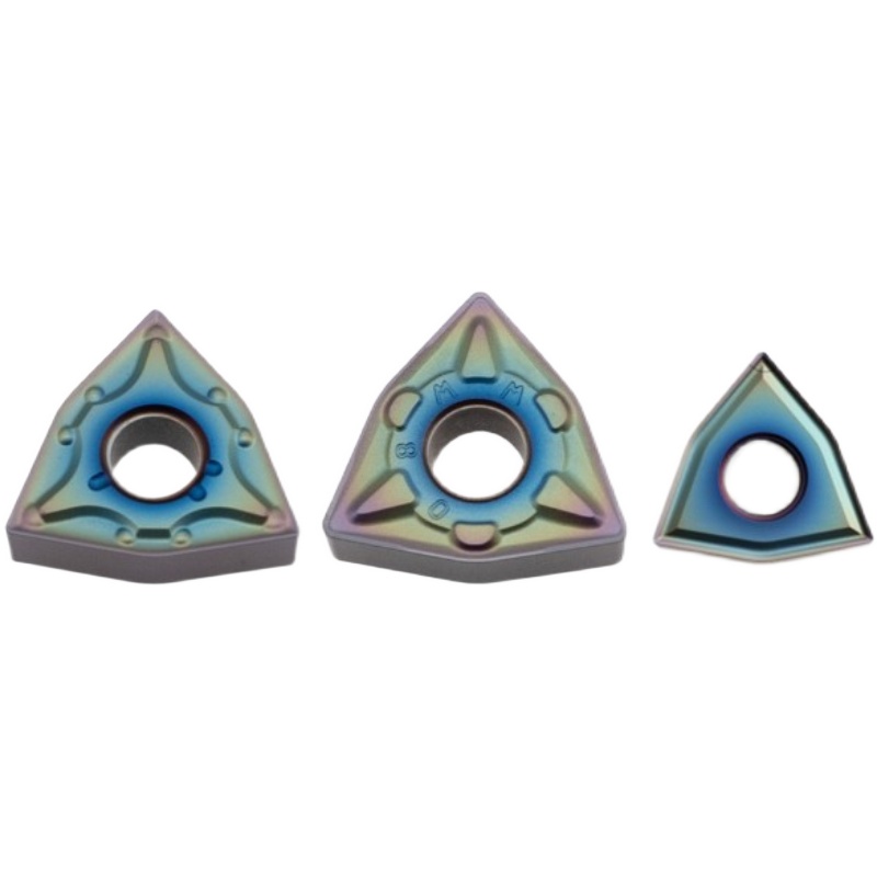 戴斯卡七彩调制数控刀片WNMG080404/080408-MM/MS TF618车钢件