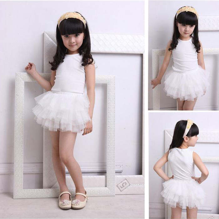 Jupe fillette en mélange - Ref 2049611 Image 3