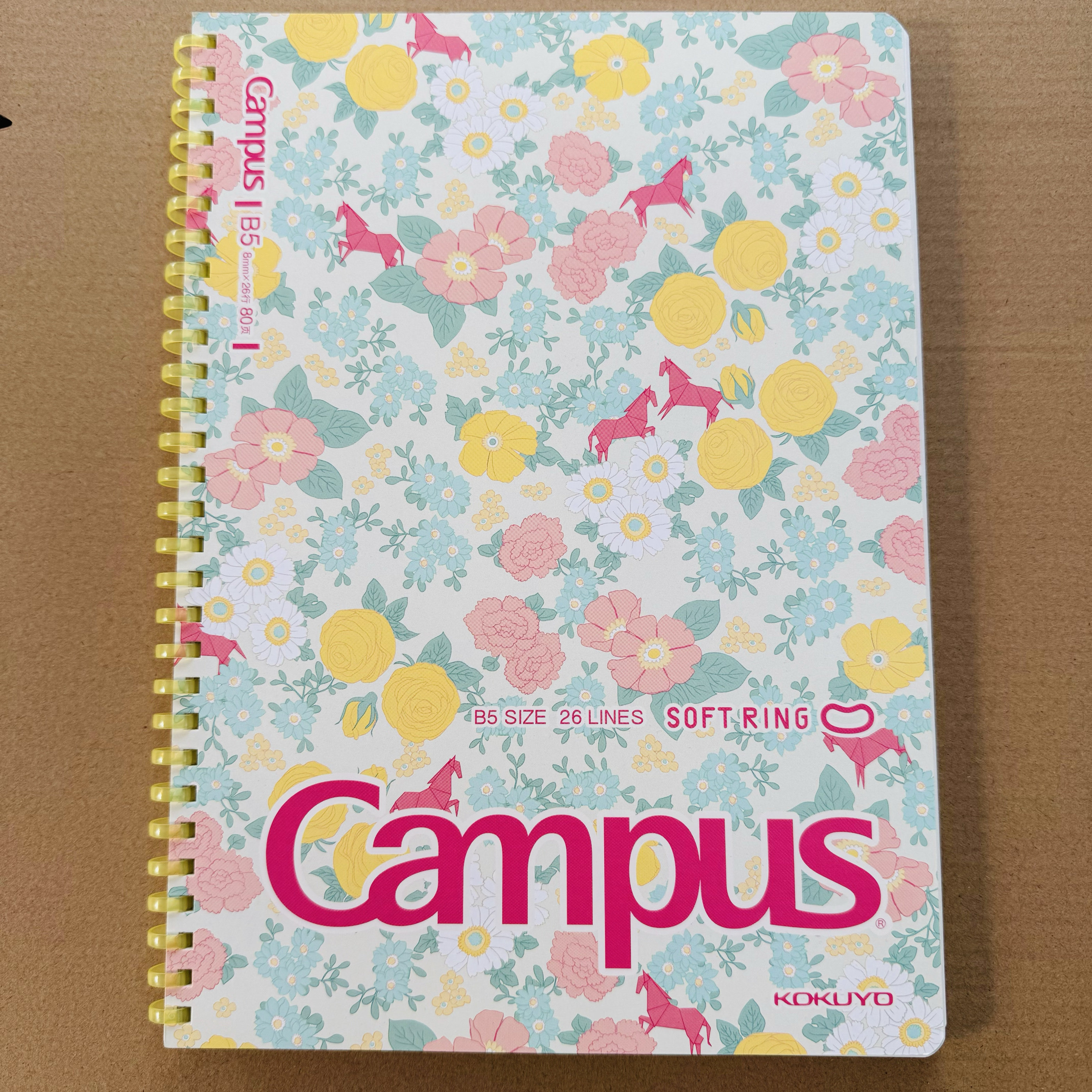 kokuyo日本国誉Campus加藤木系列80页软线圈本加厚记事本B5/A5图片