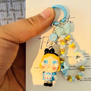 改娃萌粒CRYBABY哭娃眼泪工厂系列手机链挂件钥匙链摆件潮玩