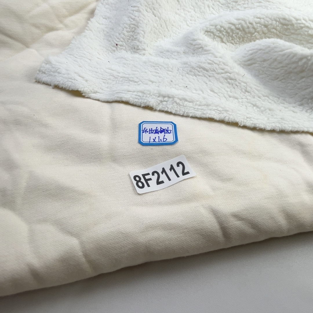 30元包邮8F2112德永家品牌棉面羊羔绒一体绒1×1.6米