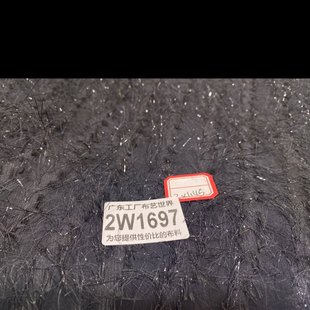 包邮 30元 2W1697色织流苏雪纺面料无弹力透光2m乘1米45