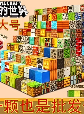 我的世界磁力方块磁铁磁吸铁石迷你积木益智拼装男孩玩具儿童礼物