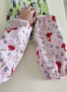 袖套也要超可爱呐 春秋冬季外套袖子防污渍防水防脏套袖学生办公