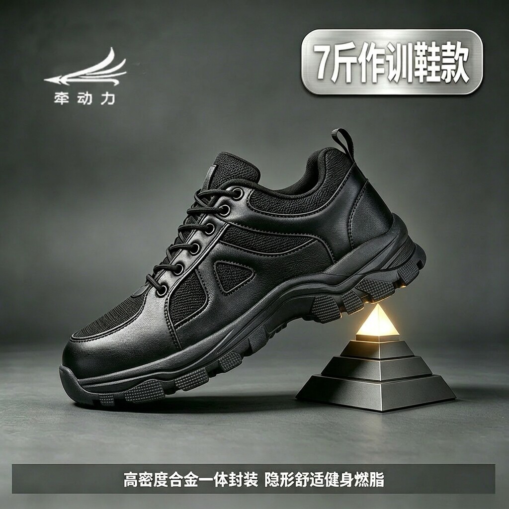 奥拜牵动力安防安保负重作训鞋