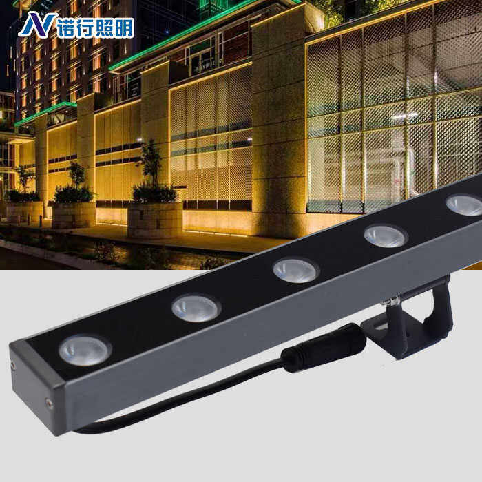 LED户外防水洗墙灯24V工程外墙七彩射灯亮化防水低压灯景观轮廓灯