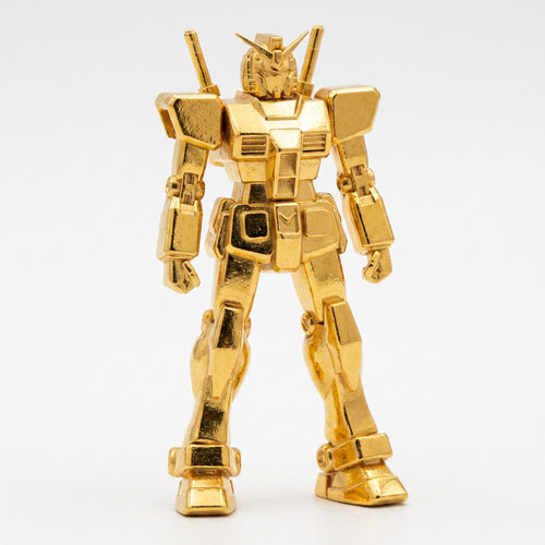 实心黄铜元祖高达 RX78 摆件复古做旧铜茶宠机甲机器人桌面手办动