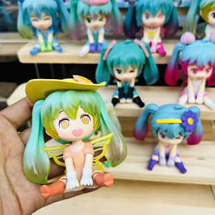 一端价格 初音手办潮玩盲盒装饰品摆件初音未来秘境精灵女孩手办