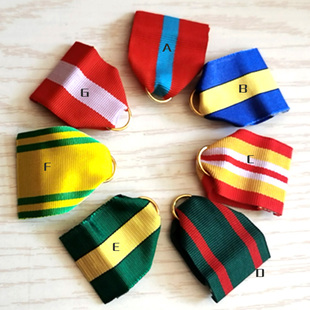 荣誉奖章勋表制服别针礼服胸针挂收藏个性美式彩带大包布绶带