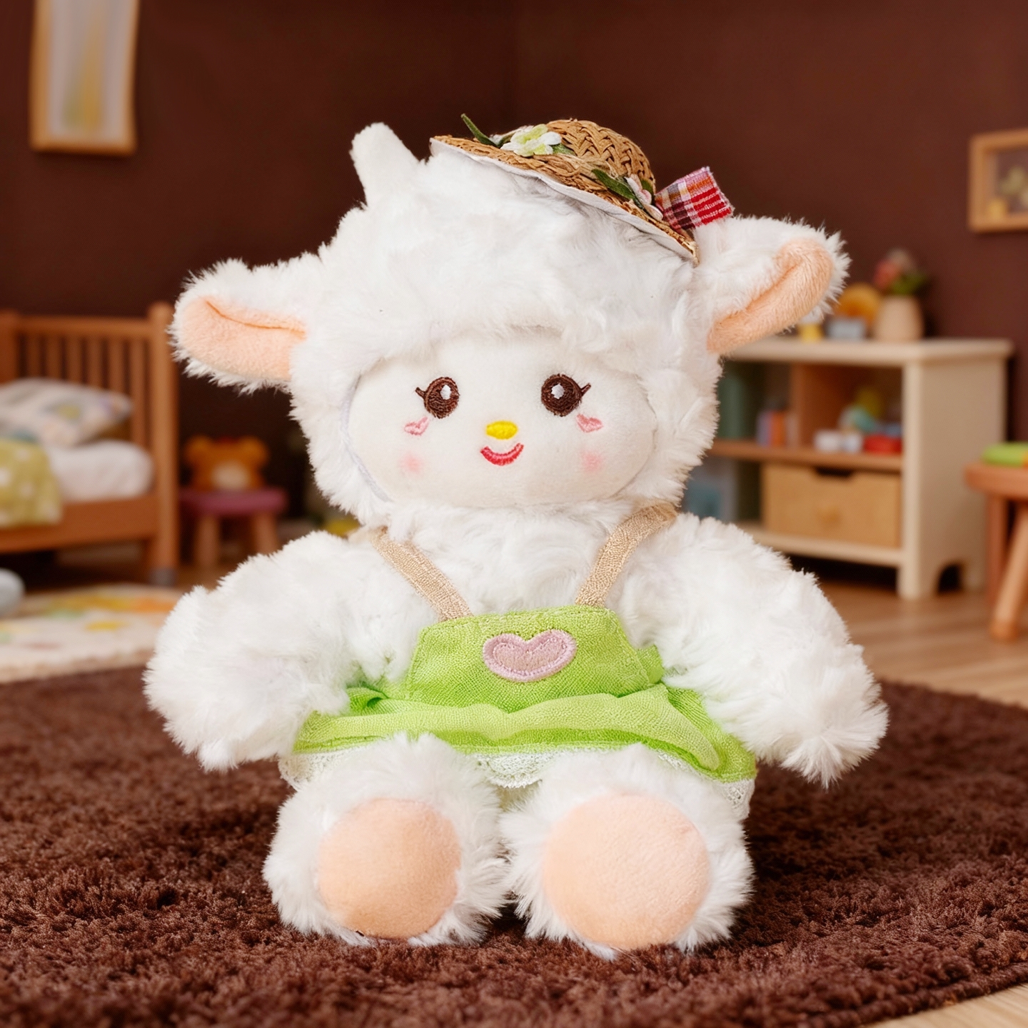 【原创】穿衣网红小羊公仔玩偶