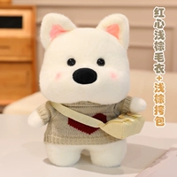 Серый любовный свитер модель