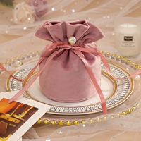 Velvet Jinbags-Elegant Deep Fan [Основной фонд жемчужины] круглый дно