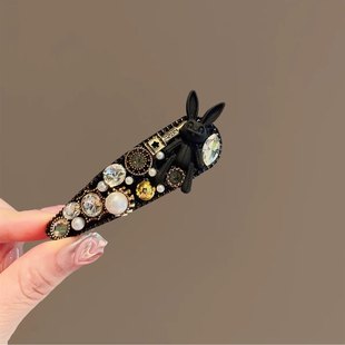 阿奇豆精品小兔子拜拜夹，造型夹