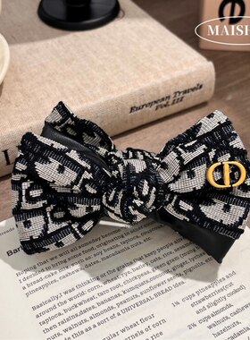 官方半价   STT蝴蝶结精美小香风  香蕉夹，高马尾夹