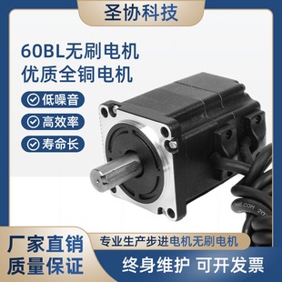 60无刷电机24V/48V310v100W3000转机器人无刷电机现货质量保证