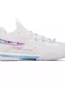 LiNing李宁羽毛球鞋贴地飞行PRO棉花糖配色专业比赛运动鞋AYAV011