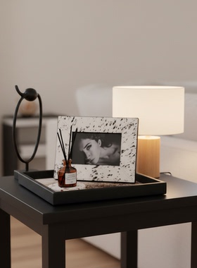 简约现代几何树脂桌面摆件送礼