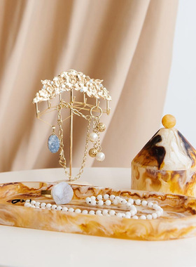 天然黄洞石碗家用餐具碗盘子碗碟套装碗筷碗勺碗筷碗勺碗筷碗勺