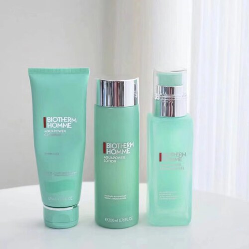 BIOTHERM HOMME碧欧泉水动力三件套补水保湿套盒
