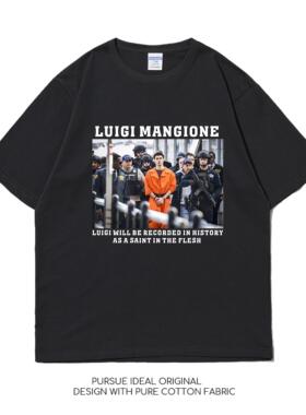 Luigi Mangione橙色超人照片路易吉·尼古拉斯·曼吉奥内刺客T恤