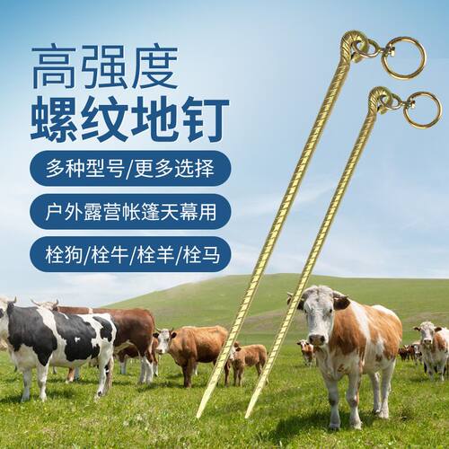 地钉栓牛羊马拴狗大型犬橛子棚钉